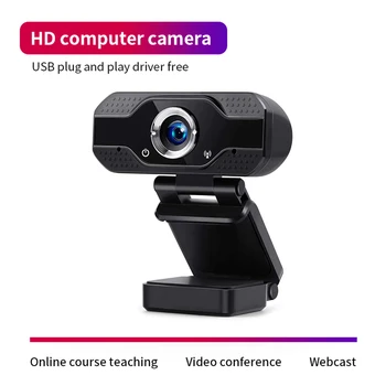 1080P Full HD Webcam 4K Web Kamera ar iebūvētu Mikrofonu 3D DNR 1080P HD Datorā PC Kameras USB Draiveris Bezmaksas Video Kameras