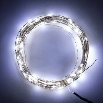 10m 100 LED USB Festivāls String Gaismas Iekštelpu Ziemassvētku rotājums Mājās Vainags Puse Kāzu Flasher Dekoratīvās Pasaku Lampas