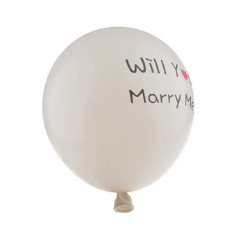 10pcs Jūs Precēties Mani Ballon Sarkana Sirds Ierosināt Kāzu Laulības Hēliju