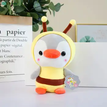 23 cm Gudrs Pārveidot Pingvīns Plīša Rotaļlietu, Mīksto Pildījumu plīša Dzīvnieki, Lelles bērniem rotaļlietas Ziemassvētku Dāvanu Dzimšanas dienā