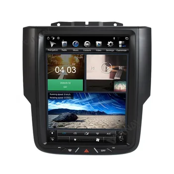 2Din PX6 Vertikālā skārienekrāna Android 1600*1200 Automašīnas Radio, GPS Navigācija, Par Dodge RAM 1500 2013-2018 Multimedia Player Carplay
