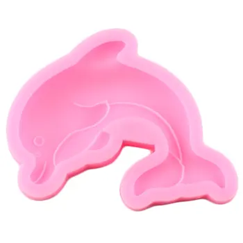 3D Dzīvniekiem, Delfīns Silikona Veidnes Kūka Dekorēšanas Instrumentiem Šokolādes Fondants Gumpaste Konfektes Veidnes, Polimēra Māla Sveķu Ziepju Veidnes