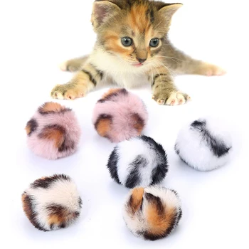 3pcs/set Plīša Bumba Kaķis, Interaktīvās Rotaļlietas, Mīkstās Catnip Kaķēns Rotaļlietas Multicolor Pet Sakost Rotaļlietas Kawaii Kucēnu Apmācību Piederumi