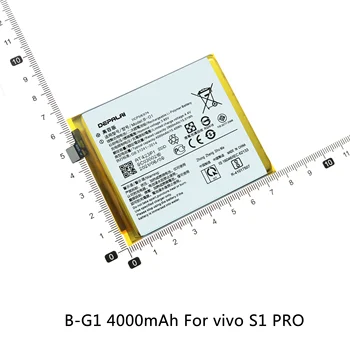 B-G0 B-G5 B-G1 B-G6 B-K5 B-K6 Akumulatoru vivo X27/256G X27/128G S1 PRO S1/V15 X30 Mobilo Telefonu Baterijas Nomaiņa Li-ion