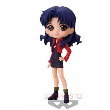 BANDAI Qposket Eva Rīcības Attēls Rotaļlietas Evangelion Ayanami Rei Asuka Langley Soryu Anime Pvc Kolekcionējamus Dāvanu Modelis Rotaļlietas