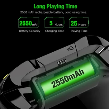 BEBONCOOL 2x2550mAh Uzlādējamo Akumulatoru Xbox Sērijas S/X/Xbox One S/X/Xbox Viens Bezvadu Kontrolieris Akumulators+akumulatora Lādētājs USB