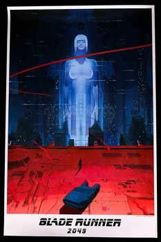Blade Runner 2049 filmu mākslas zīda un auduma plakātu drukas 12x18 24x36 collu iekštelpu mūsdienu dzīves telpu dekorēšana, sienu apgleznošana