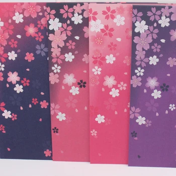 DIY Sakura Scrapbooking Amatniecība Dekoru Krāsu Roku Origami Sakura Origami Papīra Ziedu Laukumā īsu paziņojumu Albums Grāmatas