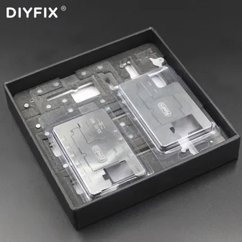 DIYFIX Mobilo Telefonu Remonts Armatūra Apple iPhone X XS MAX Pamatplates Loģika Kuģa PCB IC Mikroshēmā Turētājs Remonta darbiem, Stacijas Rīks