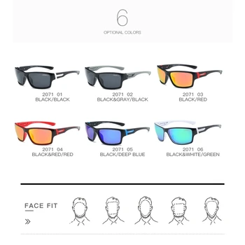 DUBERY Polarizētās Saulesbrilles, Vīriešu Braukšanas Toņos Vīriešu Saules Brilles Vīriešiem Drošības 2017 Luksusa Zīmolu Dizainera Oculos 2071