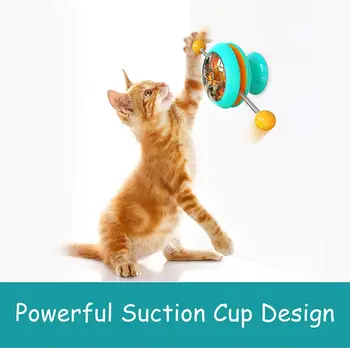 Dzirnavas kaķis rotaļlietas smieklīgi vinilplašu smieklīgi catnip ķeršanā kaķis matu suka kaķis rotaļlietas interaktīvas agrīnās izglītības smart pet rotaļlietas