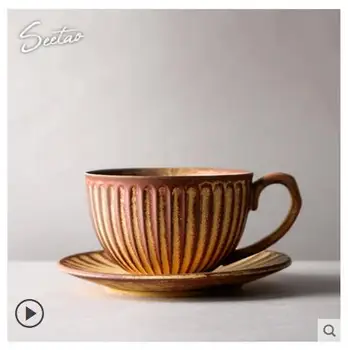 Eiropas Radošo Keramikas Kafijas Tasi Sadzīves Pēcpusdienas tēja Kafijas Tasi & trauku Komplekts Ziedu Tēja piena krūze mx6261141
