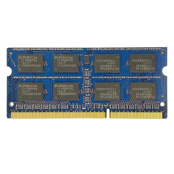 Elpida PC2 PC3 PC3L 1GB 2GB 4GB 8GB DDR2 DDR3 667Mhz 800Mhz 1333hz 1600 6400 8500 10600 12800 Klēpjdatoru atmiņas RAM grāmatiņa