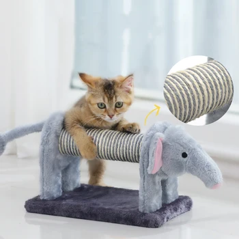 Gudrs Sizala Dzīvnieku Stils Cat Tree Tower Interaktīvās Pet Rotaļlietas Kaķis Stratching Amata Smieklīgi Rotaļlieta Kaķiem Scratcher Fidget Mēbeles