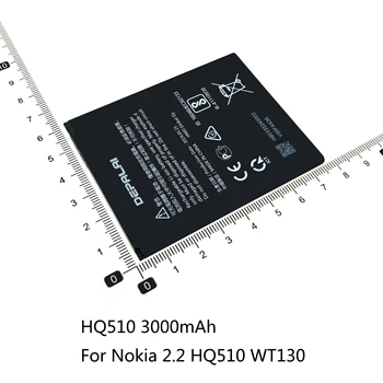 HQ510 HE365 Tālruņa Akumulatoru, Nokia 1 2.2 HQ510 WT130 Par Nokia1 TA-1130 TA-1123 TA-1127 TA-1111 Bateries