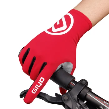 Izturīgs, Anti-skid amortizācijas Velosipēda GlovesLong-pirkstu Laušanas Vēja Rudens Road Bike MountainBike Iekārtas, Izjādes Cimdi