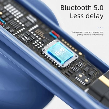 J58 TWS Bezvadu Austiņas Bluetooth 5.0 Austiņas HD Zvanu HIFI Sporta Ūdensizturīgs Earbuds Austiņas Ar Mic Visiem Smart Tālruni