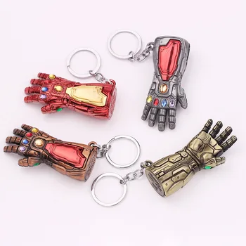 Jauns Brīnums Avengers Ironman Infinity Bruņu Cimdi Keychain Attēls Modelis Rotaļlietas