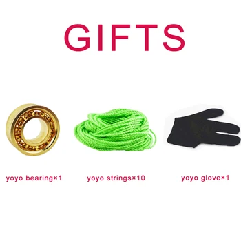 Jaunu ACEYO Liekulīgi SE YOYO konkurences yo-yo profesionālo yoyo spēlētājs yoyo nereaģē, rotaļlietas bērniem