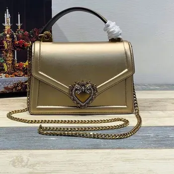 Jaunā luksusa dizaina somas dāmas viens-plecu messenger bag retro cirsts metāla ķēdes luxury pearl sprādzes soma
