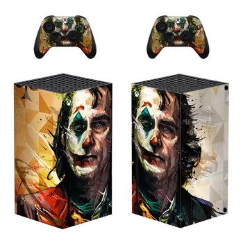 Joker Ādas Decal Uzlīmes Vāks Xbox Sērijas X Konsole un 2 Kontrolieri Xbox Sērijas X Ādas, Vinila Uzlīmes