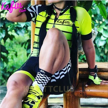 Kafitt kluba sieviete īsās bikses velo jersey riteņbraukšana, kalnu velosipēds bodysuit jumpsuits sievietēm 