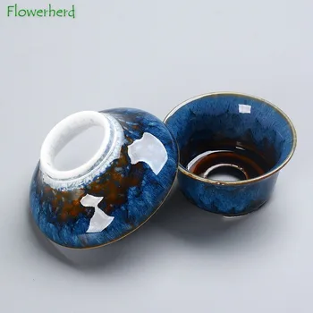 Keramikas Tējas Filtri Teaware Tējas Komplekts Piederumi Kung Fu Tējas Tase Sietiņš Šķīvītis Sietiņš Tējas Filtra Tējas Stipruma Kanniņas