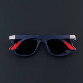 Klasiskās Polarizētās saulesbrilles, Vīriešu, Sieviešu UV400 Braukšanas Zvejas Kvadrātveida Rāmis, Saules Brilles Zīmola Dizainere Augstas Kvalitātes Vīriešu Ieplests