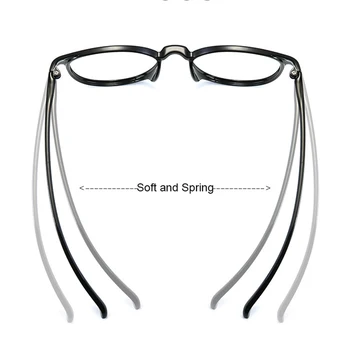Korejas Kārta TR90 Brilles, Ietvari Tuvredzība Recepti ,Unisex Plastmasas Titāna Hyperopia Optiskās Brilles Rāmis FK130