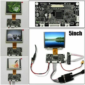 Lwfczhao Komplekts ZJ050NA-08C LCD Ekrāns ar VGA AV LCD Kontrolieris Vadītāja valdes Nomaiņa AT050TN22 640X480