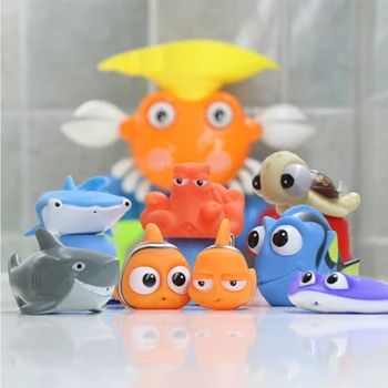 Meklējot Nemo Bērnu Vannas Rotaļlietas Bērniem Smieklīgi Mīkstas Gumijas Peldēt Smidzināšanas Ūdeni Izspiest Rotaļlietas Vanna Gumijas Vannas Istabā, Spēlēt Dzīvniekiem, Bērniem