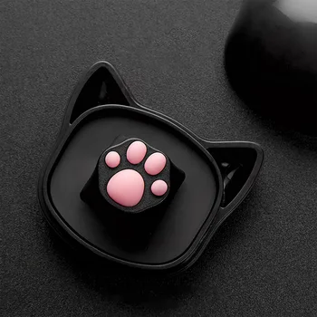 Metāla Un Silikona Kaķu Nagiem Keycaps Mehāniskā Tastatūra Kaķu Nagiem Keycaps Cherry MX Pārslēgt Mehāniskās Keycaps