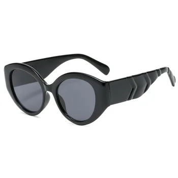 Modes Vintage Cat Eye Saulesbrilles Sieviešu Ir 2021. Luksusa Zīmolu Dizainera Populāri Ceļot Braukšanas Saules Brilles Sexy Dāmas Toņos UV400