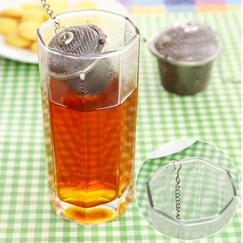Nerūsējošā Tērauda Tējas Infuser Jomā Acs Tējas Sietiņš Augu Slēdzenes Herb Spice Filtrs Difuzoru Atkārtoti Tējas Bumbu Virtuves Sīkrīkus