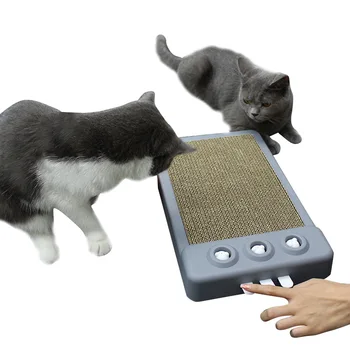 Pet Cat Toy Multi-function Kaķis Nesaskrāpē Tāfeles Gofrēta Puzzle Anti-garlaicīgi Jautri Bezgalīgas Valdes Kaķis Piegādes Kaķu Nagiem Valde
