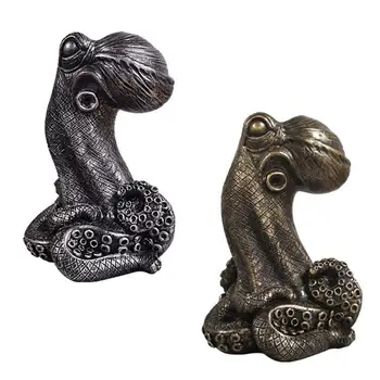 Puķu Pods Unikālo uzkrītošā Astoņkāji Formas Sveķu Ģimenes Skulptūru Vāze Ornaments Dārza Mājas Dekori Aksesuāri