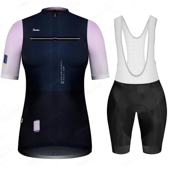 Raudax ir 2021. Sievietēm, Pro Velo Īsām Piedurknēm Džersija Komplekts Elpojošs Vasaras Sporta Tērps MTB Velosipēds Apģērbs Sieviešu Velosipēdu Drēbes