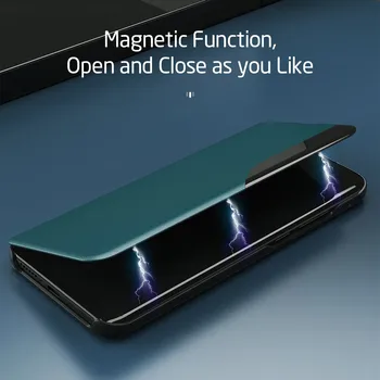 Samsung 52 5G somiņa Magnētisko Āda Flip Gadījumos, Samsung Galaxy A52 5G 52 52A SamsungA52 Grāmatu Stends Tālruņa Vāciņu