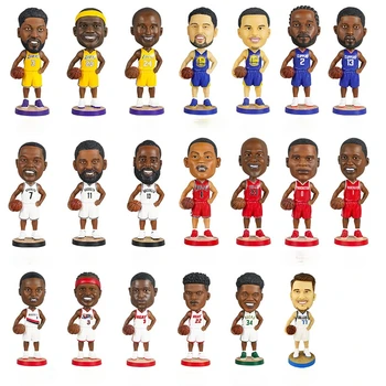 Sveķu Modelis Shakeable Darbības Rādītāji Rotaļlietas NBA Basketbola Zvaigzne Kyrie Irving Kobe Bryant Lelles Radošo Mājas Dekorēšanai Dāvanas