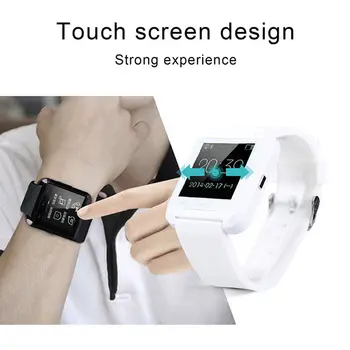 Timethinker U8 Bluetooth Smart Skatīties Reloj Smartwatch Sporta Pedometrs Android, IOS rokas Pulkstenis SIM Zvanu Remote Camera PK A1 DZ09
