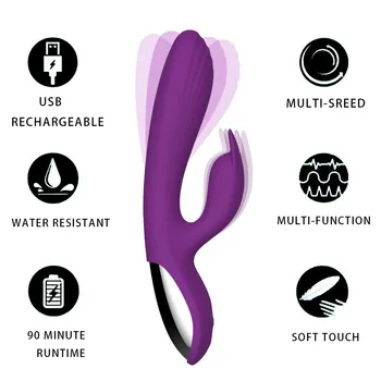 Trušu Vibrators Sievietēm, Klitora Stimulāciju Seksa Rotaļlietas G Spot Maksts Dildo Vibratoru Sieviešu Masturbācija Pieaugušo Seksa Produkti