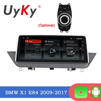 UYKY Auto Monitors Android 10.0 Multivides BMW X1 E84 2009-GPS Navigācija, DVD, stereo idrive Auto radio Atskaņotājs ar ekrānu