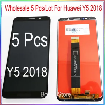 Vairumtirdzniecības 5 Gab./Lote Huawei Y5 2018 Lcd Displejs, Touch Screen Digitizer Montāža Y5 Pro 2018 Y5 Ministru