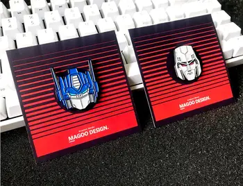 Veltījums TransformersS G1 Versija Optimus Prime Megatron Broša Pin Žetons INS Tendence Stils