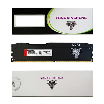 Yongxinsheng 16GB 2X8GB DDR4 RAM 2400MHz 288PIN Darbvirsmas Atmiņas RAM PC4-19200MHz Dzesēšanas Veste Stick