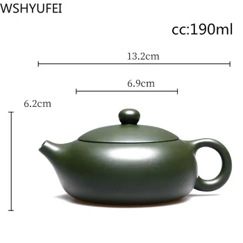 Ķīnas Yixing Teaware Tējkannas Tējas Katlā, Roku darbs Xishi Tējkannas Sākotnējā Raktuves Violeta dubļu tējkanna 188 Bumbu Caurums filtrs