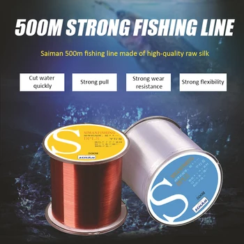 500M, Daiwa Sērijas Super Spēcīga Jūras Stabi Zivis līnijas Neilona makšķerauklas 0,4 8.0 Reakcijas Izturīgs Risināt Monopavedieni ar lineāro blīvumu Japāna Karstā