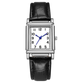 Ir 2021. Sievietēm Skatīties montre femme Taisnstūra Skalu Skatīties Dāmas Gadījuma Kvarca Skatīties Elegants rokas pulksteņi Vienkāršs Pulkstenis Reloj Mujer