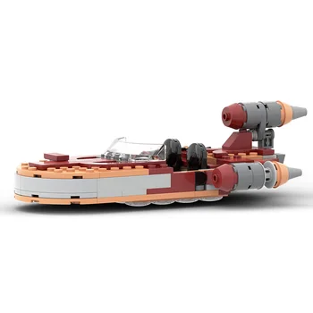 KM 76271 Lukes s Speeder Komplekts Star Rotaļlietas Wars Kosmosa Battleshipal Celtniecības Bloki, Ķieģeļi DIY Montāža Rotaļlietas, Dāvanu Savākt
