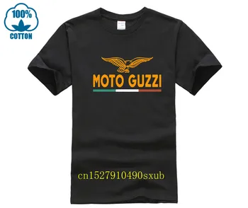 Moto Guzzi Ērglis Logo Līmi Emblēmu Moto Guzzi Tri color T Kreklu apdruka Vīriešu Sieviešu